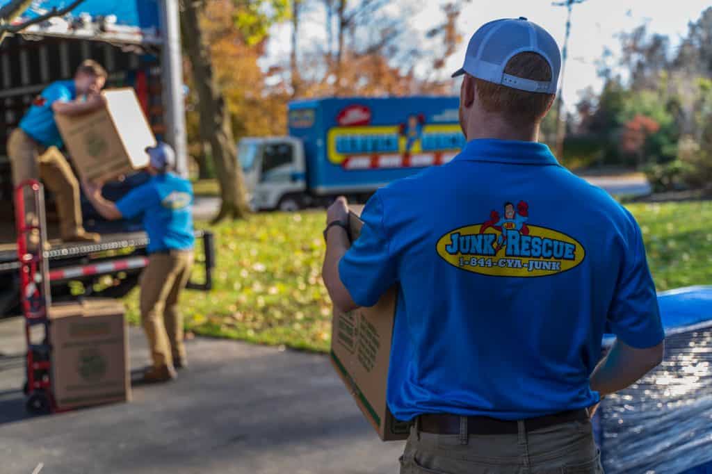 NJ Junk Removal -Junk Rescue Worker