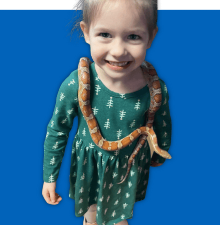 girl with lucky